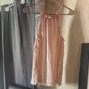 Joie Striped Red and White Blouse